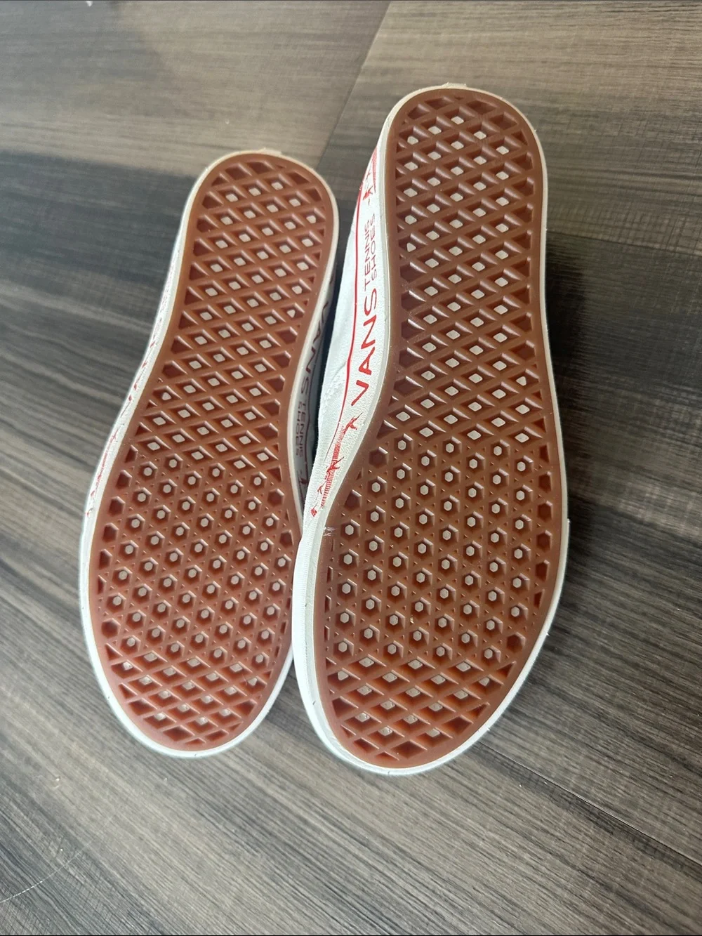 Vans Penn X ComfyCush 'Blanc De Blanc Red' Shoes